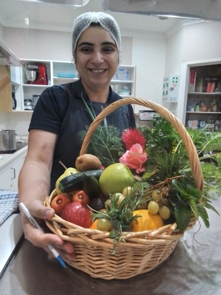 Chandni Kamra, the cook at Busy Bees Early Learning Centre in Johnson Street