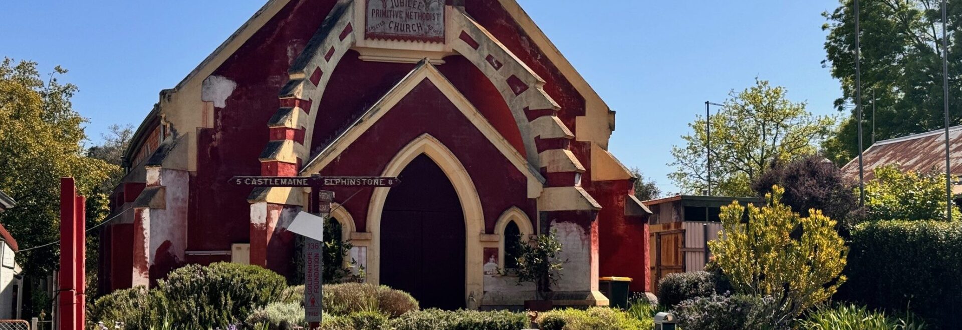 Historical Jubillee church in Chewton