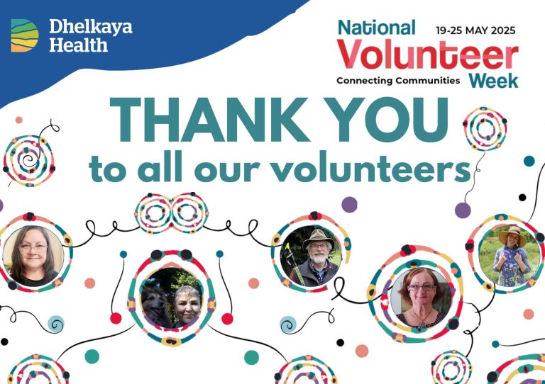 Image showing faces of volunteers with big Thank You lettering