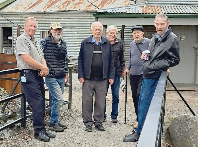 Carers group on an outing at Central Deborah Gold Mine