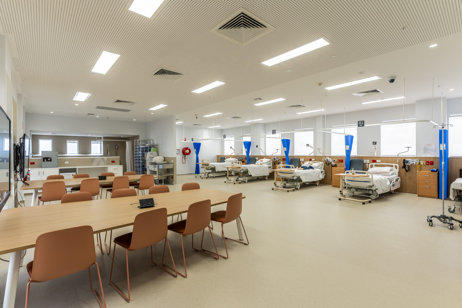 Learning Hub at Dhelkaya Health - 4-bed healthcare simulation space