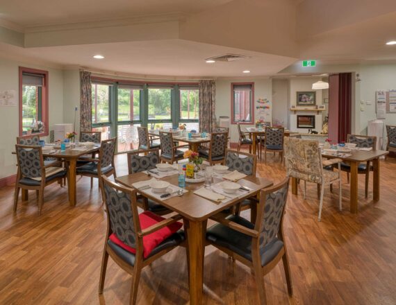 Penhall House dining room