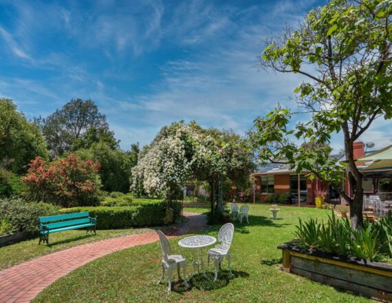 Penhall House garden table set