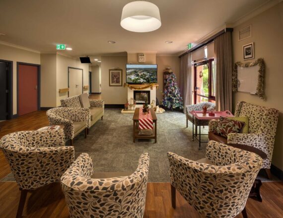 Penhall House main lounge