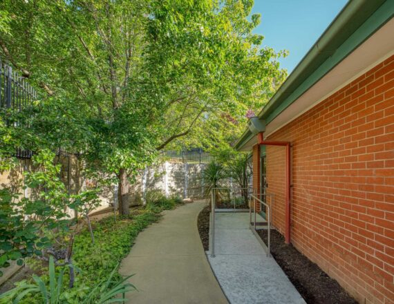 Thompson House garden